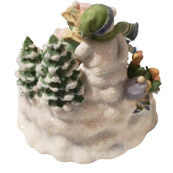 Priscilla Hillman Cherished Teddies Skaters Waltz Action Winds up Music - Picture 11 of 14